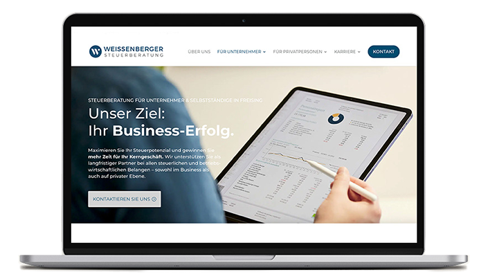 Premium Branding Website M2L – München, Freising